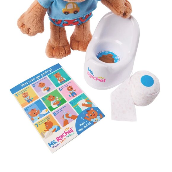 AUTHENTIC MS. RACHEL POTTY TIME WITH BEAN INTERACTIVE KIT NWT - Picture 6 of 13